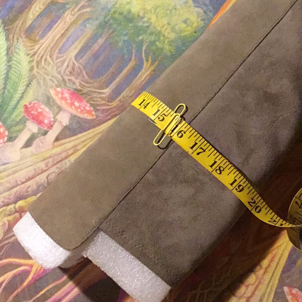Tall taupe gray suede boots by SOLE/SOCIETY - Picture 7 of 7